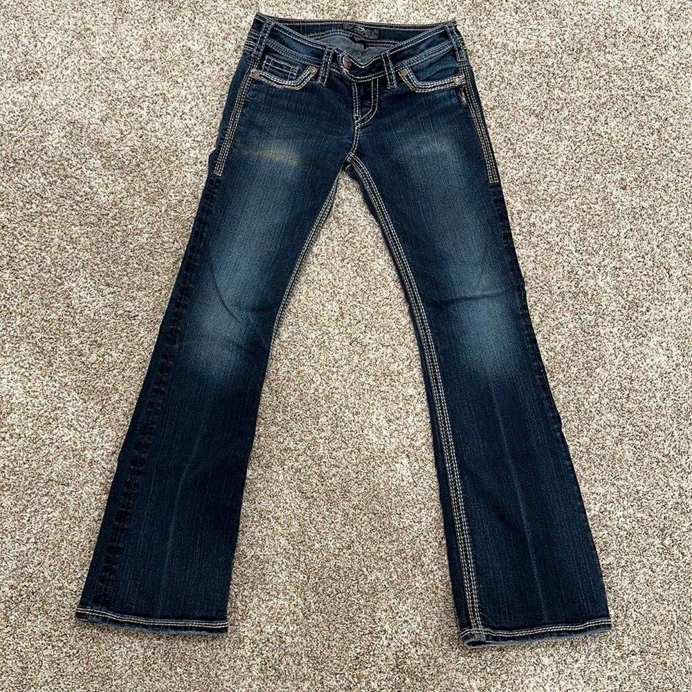 Silver jeans